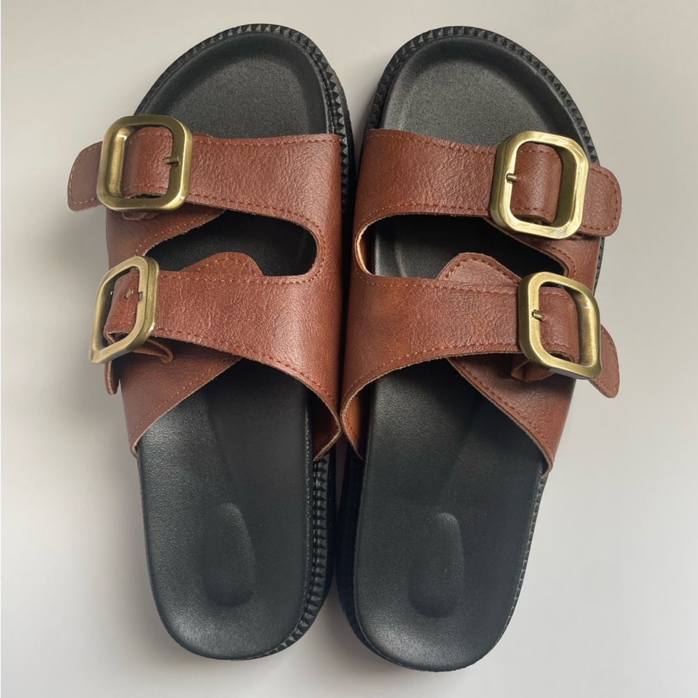 Meijia Brown Sandles size 38